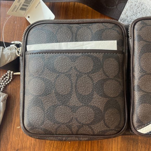 NWT Coach Brown and Black Belt Bag - Picture 4 of 10